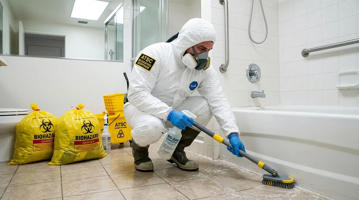 Decontamination equipment deployed for Blood Cleanup in Rosenberg